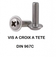 VIS A SIX PANS CREUX  ( BTR / ALLEN )